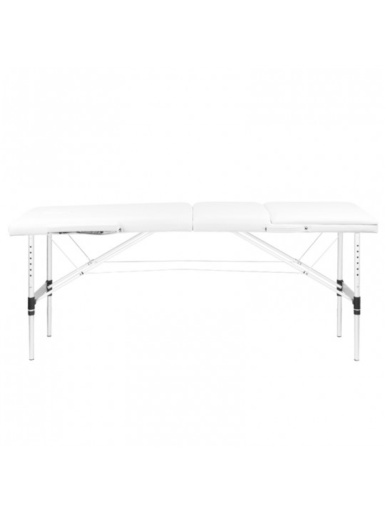 Aluminum comfort foldable massage table Activ Fizjo 3 segment white