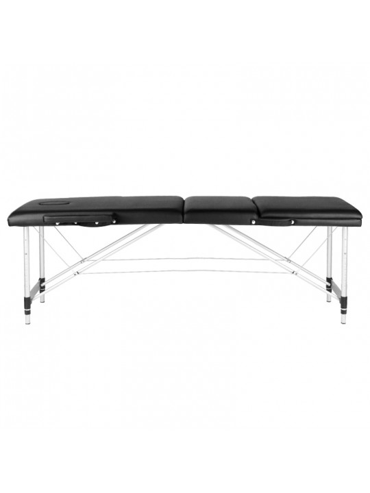 Folding massage table aluminum comfort Activ Fizjo 3 segment black