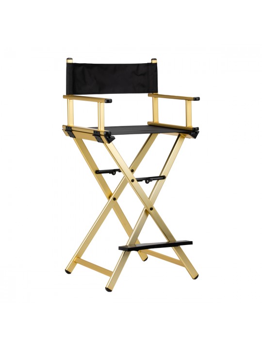 Alu gold makeup chair