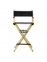 Alu gold makeup chair