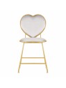 Velvet MT-309 gray gold chair