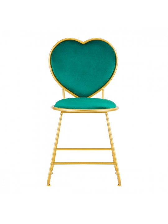 Крісло Velvet MT-309 золотисто-зелене