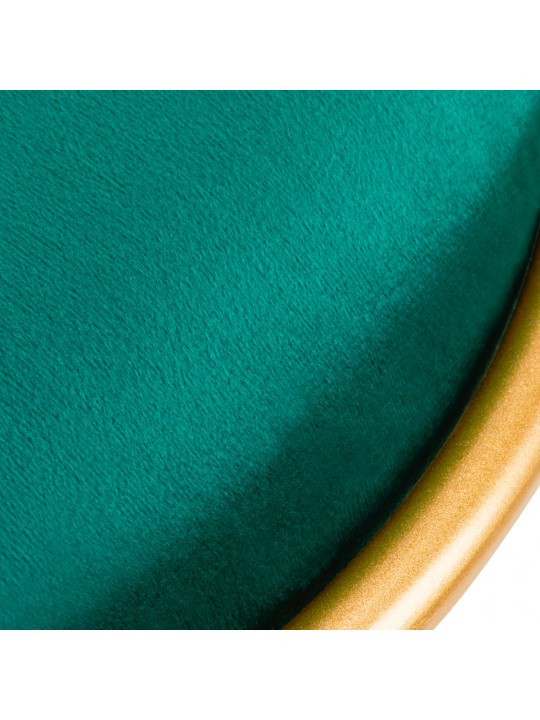 Scaun Velvet MT-309 auriu-verde