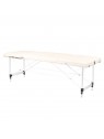 Aluminum comfort folding massage table Activ Fizjo 3-segment cream