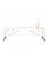 Aluminum comfort folding massage table Activ Fizjo 3-segment cream