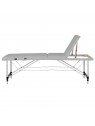 Folding massage table aluminum comfort Activ Fizjo 3 segment gray