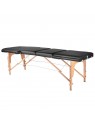 Stół składany do masażu drewniany Komfort Activ Fizjo 3 segmentowe czarny