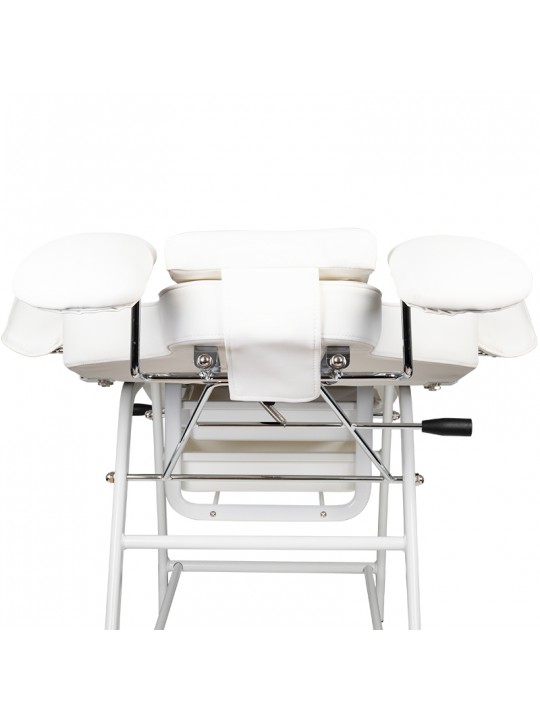 Ivette eyelash treatment chair, white