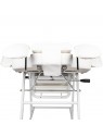 Ivette eyelash treatment chair, white