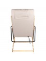 Sakura Relax folding armchair with a beige massager