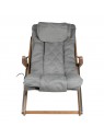 Розкладне крісло Sakura Relax з масажером сіре