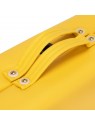 Wood comfort Activ Fizjo foldable massage table, 2 segments, white and yellow