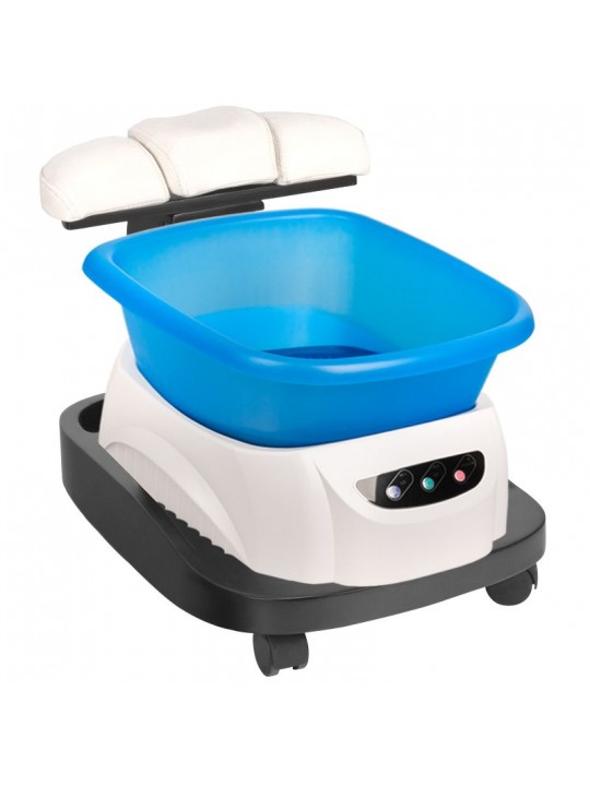 Azzurro shower tray with massager and trolley