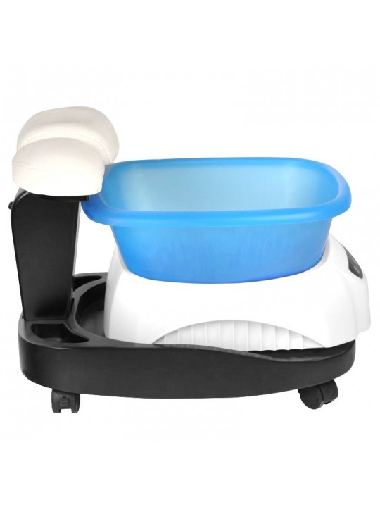 Azzurro shower tray with massager and trolley