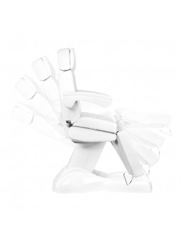 Scaun electric de frumusețe Lux 4M alb cu leagăn