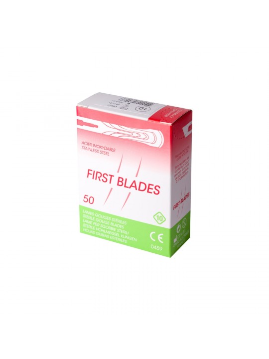 First Blades Podiatrická čepel dláta č. 10 / 50 ks