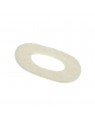 HAPLA Cut Pads - 3mm oval 4.5cmx3cm 4pc non-woven reliefs.