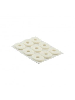 HAPLA Cut Pads - Non-woven strain reliefs 5mm "egg-shaped" 9 pcs.