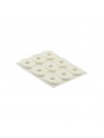 HAPLA Cut Pads - Non-woven strain reliefs 5mm "egg-shaped" 9 pcs.