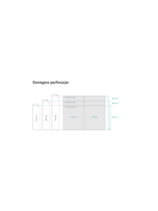 Medix Pro Jednorázové lékařské celulózové podložky bílé 60 cm x 50 cm x délka 50 m 100 ks