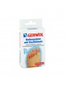 GEHWOL Anti-dumped gel to the front and haluks 1st