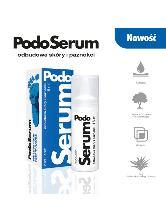 Podoland PodoSerum 15 ml - Rekonstrukce kůže a nehtů