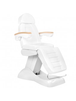 Electric beauty chair Lux white heated