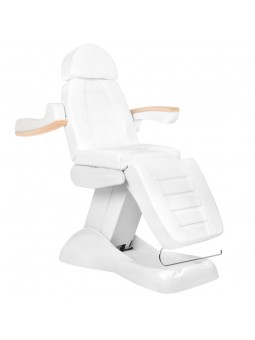 Electric beauty chair Lux white heated