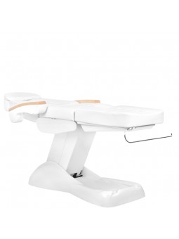 Electric beauty chair Lux white heated