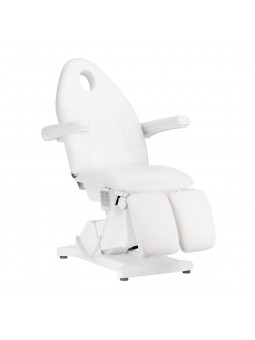 Electric beauty chair Sillon Basic pedi 3 motors. white