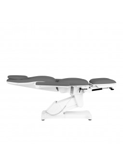 Електричне косметологічне крісло Sillon Basic pedi 3 мотори. сірий