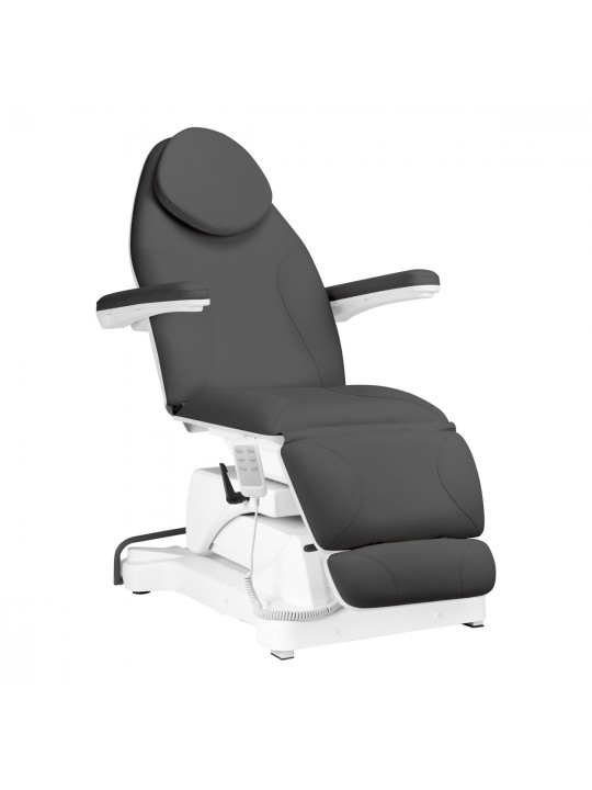 Scaun electric de frumusete Sillon Basic 3 motoare. gri pivotant