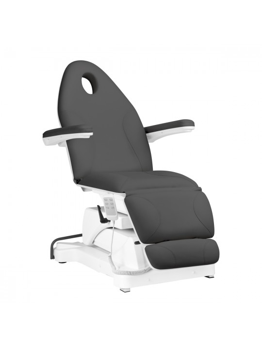 Scaun electric de frumusete Sillon Basic 3 motoare. gri pivotant