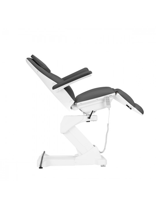 Scaun electric de frumusete Sillon Basic 3 motoare. gri pivotant