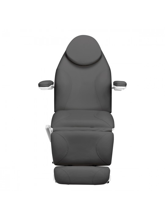 Scaun electric de frumusete Sillon Basic 3 motoare. gri pivotant