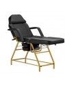 Cosmetic chair 557G with gold-black cuvettes