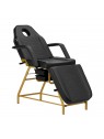 557G cosmetic chair with gold and black cuvettes