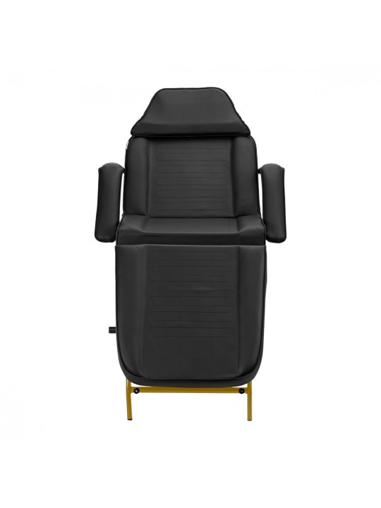 Cosmetic chair 557G with gold-black cuvettes