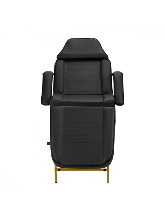 557G cosmetic chair with gold and black cuvettes