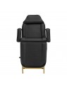 Cosmetic chair 557G with gold-black cuvettes