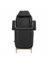 557G cosmetic chair with gold and black cuvettes