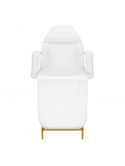 557G kozmetikai szék arany és fehér küvettákkal