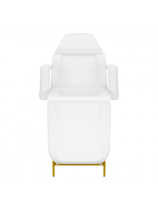 557G cosmetic chair with gold and white cuvettes