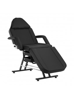 Fotel kosmetyczny Sillon z kuwetami czarny