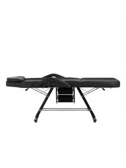 Fotel kosmetyczny Sillon z kuwetami czarny