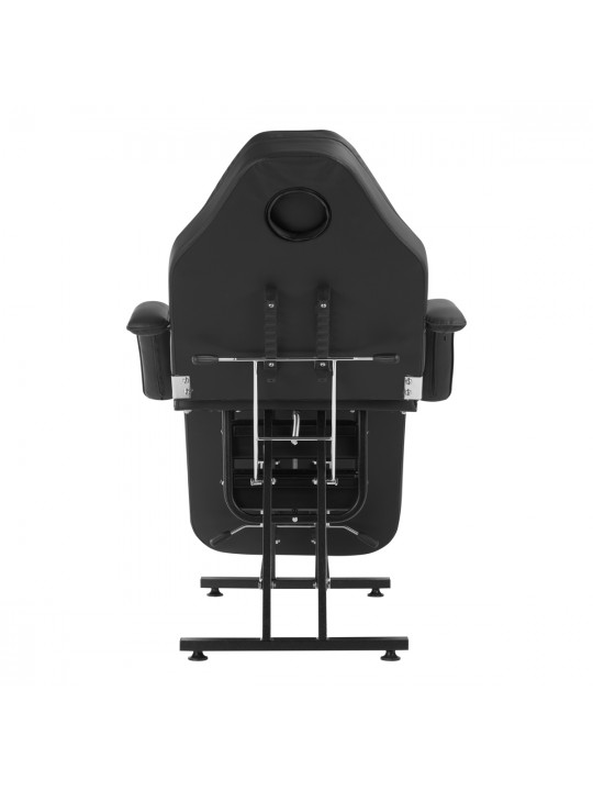 Косметичне крісло Sillon з кюветами чорне