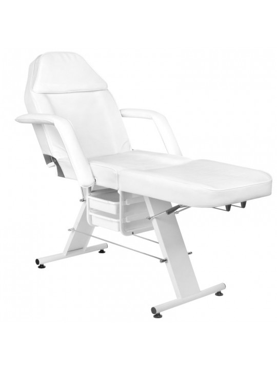 Basic 202 cosmetic chair with white cuvettes