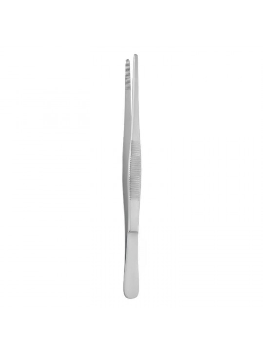 Anatomical tweezers straight medium 14cm