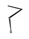 3-arm LED desk lamp, black