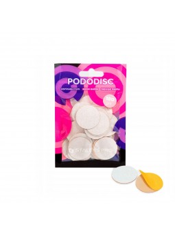 Staleks PODODISC STALEKS PRO L 180 grit replacement pads (50 pcs) white